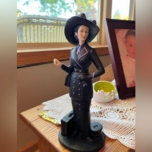 Handpainted Well Dressed Witch Purple and Black Series #1